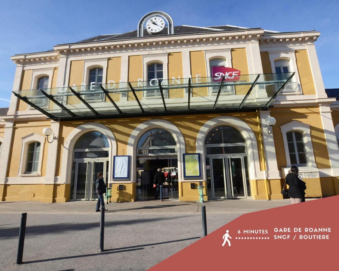 Artgrey * Ideal Pro * Roanne Secteur Gare Et Rue Pietonnes Екстериор снимка